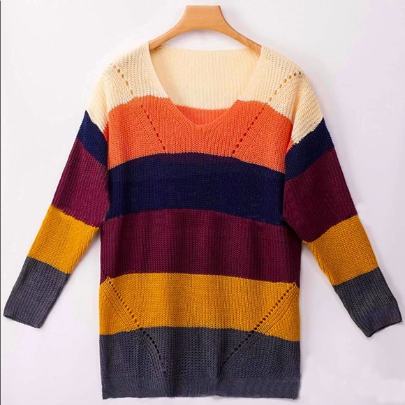 Cute oversized, cowl neck sweater. Brand new!! - Picture 3 of 3